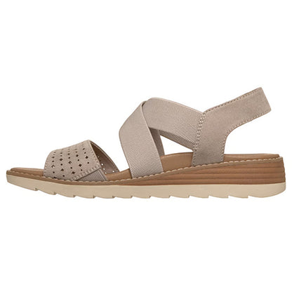 Skechers Arch Fit Ladies Sandals - 113890 - Taupe