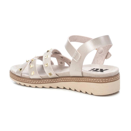 XTI Low Wedge Sandals - 141298 - Gold