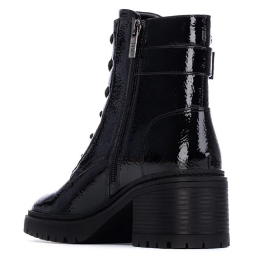 XTI Ladies Ankle Boots - 144275 - Black Patent