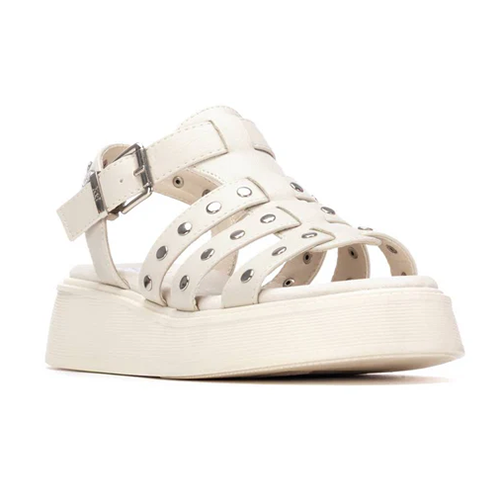 XTI Ladies Flatform Sandals - 145238 - Ice