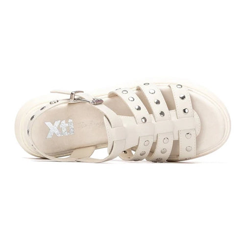 XTI Ladies Flatform Sandals - 145238 - Ice