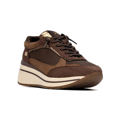 XTI Wedge Trainers - 146170 - Brown