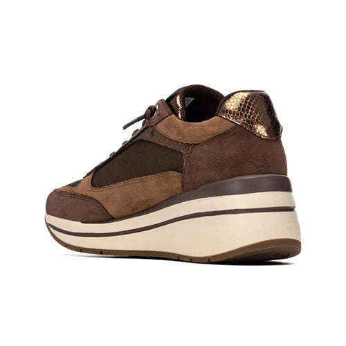 XTI Wedge Trainers - 146170 - Brown