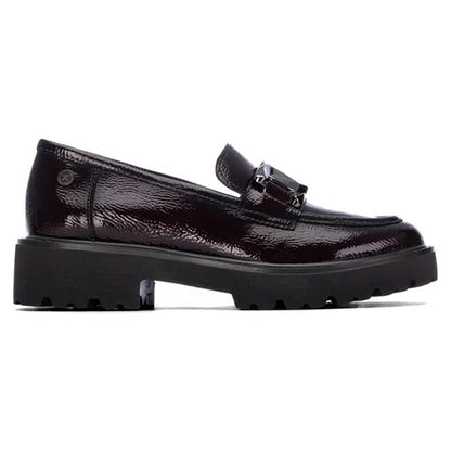 XTI Ladies Loafers- 146258 - Burgundy Patent