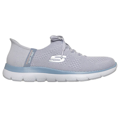 Skechers Ladies Slip-In Trainers - 150263 - Blue
