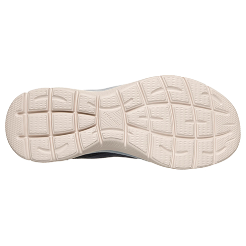 White shoe sole with textured pattern on a white background