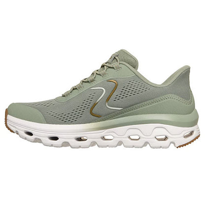 Skechers Ladies Slip-In Trainers - 180272 - Sage