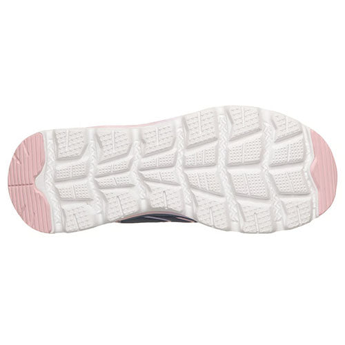 Skechers Ladies Slip-In Trainers - 180272 - Blue/Pink