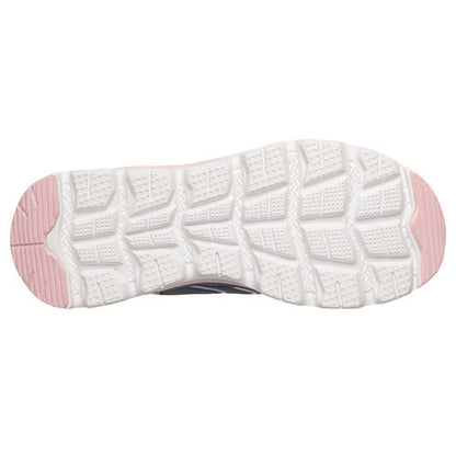 Skechers Ladies Slip-In Trainers - 180272 - Blue/Pink