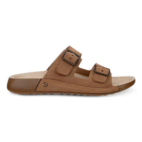 Ecco Ladies Slides - 206913 - Tan