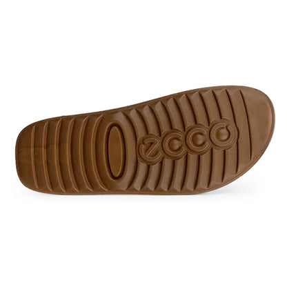 Ecco Ladies Slides - 206913 - Tan