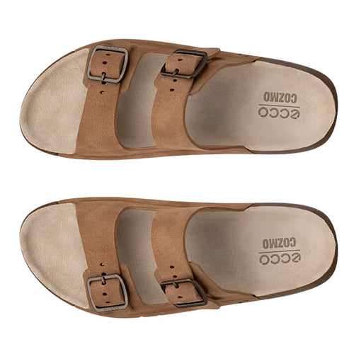 Ecco Ladies Slides - 206913 - Tan