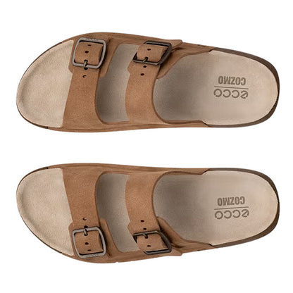 Ecco Ladies Slides - 206913 - Tan