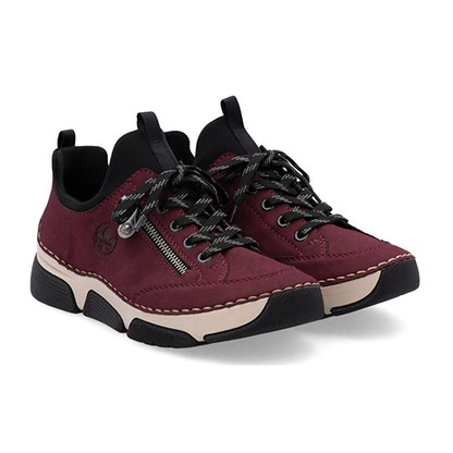 Rieker Comfort Trainer - 45973 - Burgandy