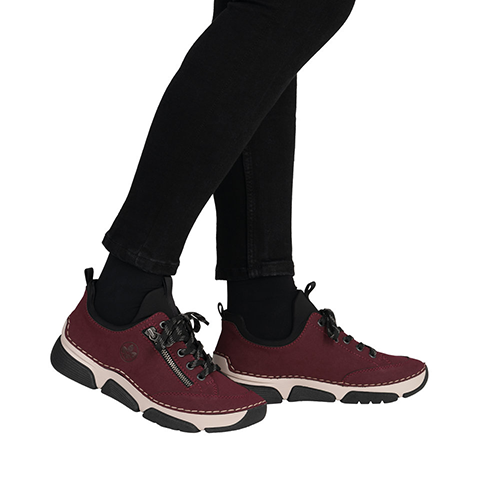 Rieker Comfort Trainer - 45973 - Burgandy