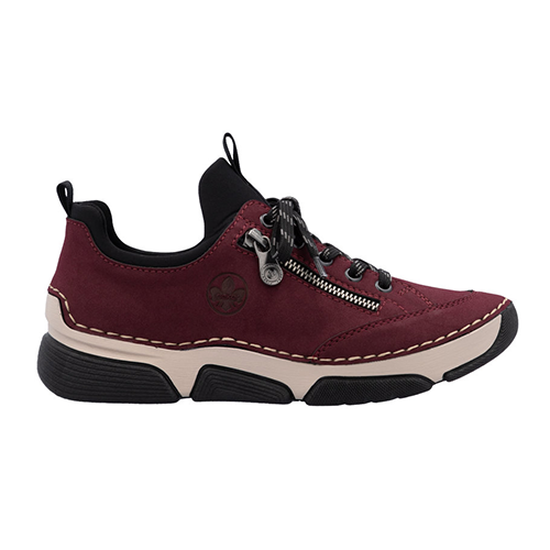 Rieker Comfort Trainer - 45973 - Burgandy