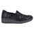 Rieker Wide Fit Shoes - 48752-90 - Black Metallic