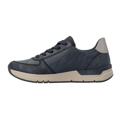 Rieker Ladies Trainers - 58902 - Navy