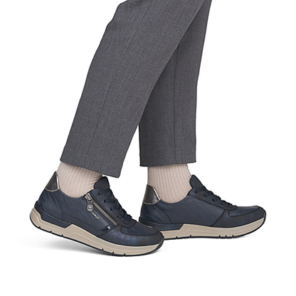 Rieker Ladies Trainers - 58902 - Navy