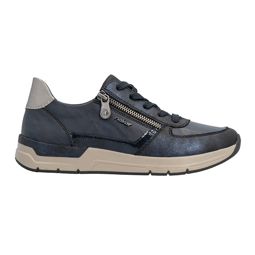 Rieker Ladies Trainers - 58902 - Navy