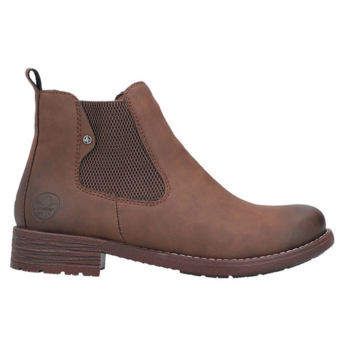 Rieker Ladies Chelsea Boots -79450-24 -Brown
