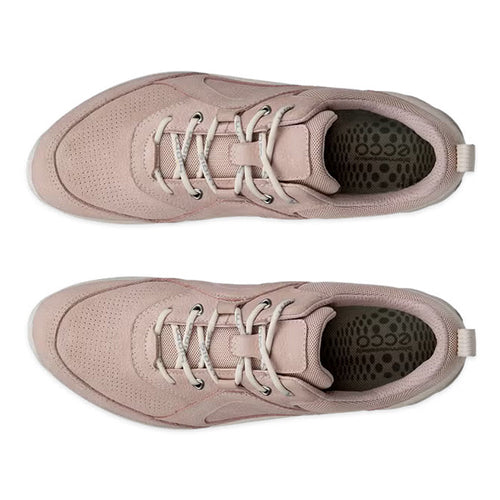 Ecco Ladies Trainers - 850813 - Rose /Dusty Pink