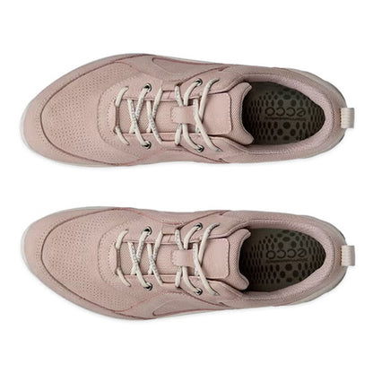 Ecco Ladies Trainers - 850813 - Rose /Dusty Pink