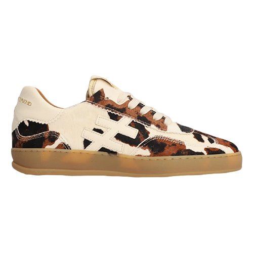 Another Trend Ladies Trainers - A032A4 - Cow Print