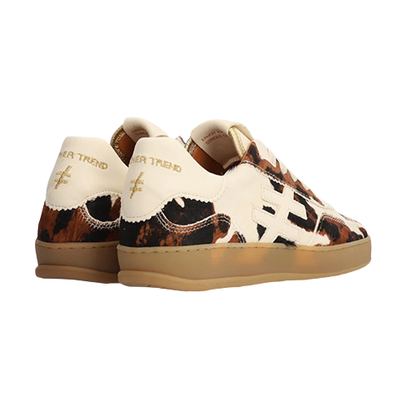 Another Trend Ladies Trainers - A032A4 - Cow Print