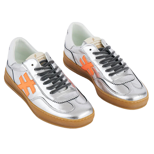 Another Trend Ladies Trainers - A032M341 - Sliver/Orange