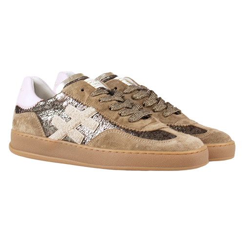 Another Trend Ladies Trainer - A0328715 - Brown/Pink