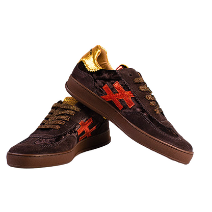 Another Trend Ladies Trainers - A03281 - Brown