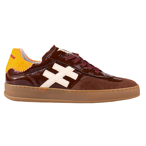 Another Trend Ladies Trainers - A0329263 - Burgundy Mix