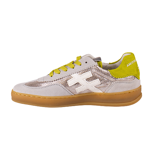Another Trend Ladies Trainers - A032C1 E3 - Silver/Lime