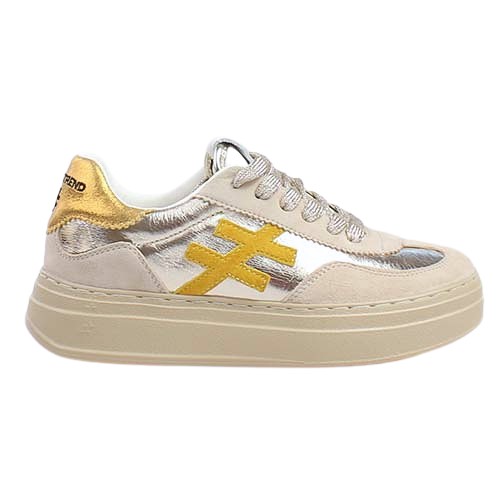 Another Trend Platform Trainers - A035 78 - Gold/Beige
