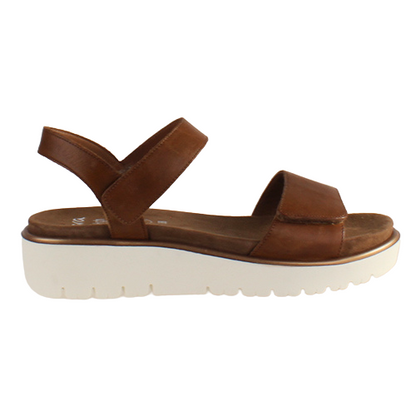 Ara Ladies Velcro Sandals - 33518-09 - Tan