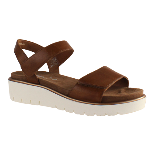 Ara Ladies Velcro Sandals - 33518-09 - Tan