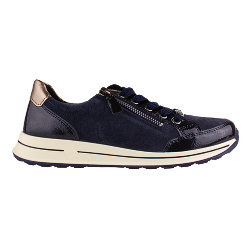Ara Ladies Trainers - 54801-82 - Navy