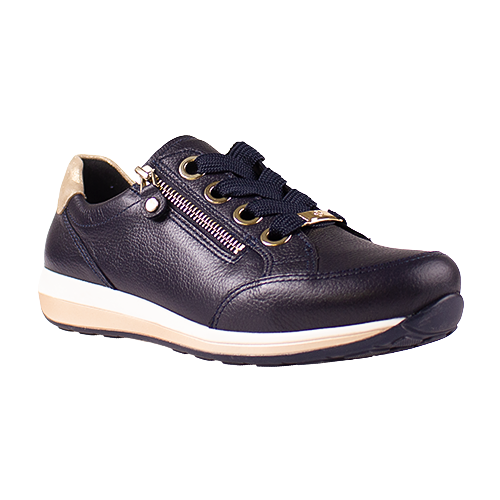 Ara Ladies Trainers - 64587-12 - Navy
