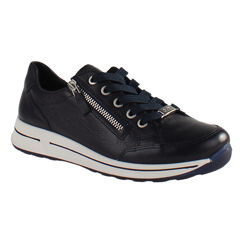 Ara Wide Fit Trainers - 24801-02 - Navy