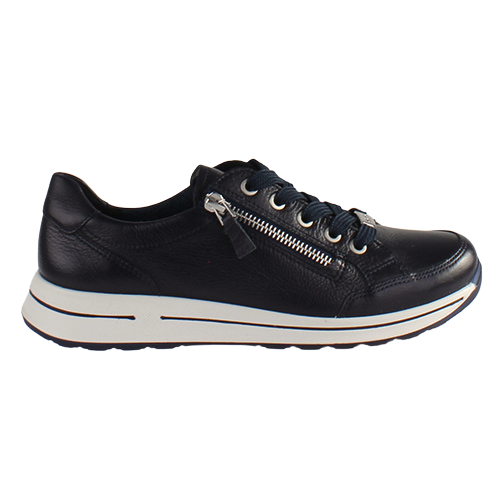 Ara Wide Fit Trainers - 24801-02 - Navy