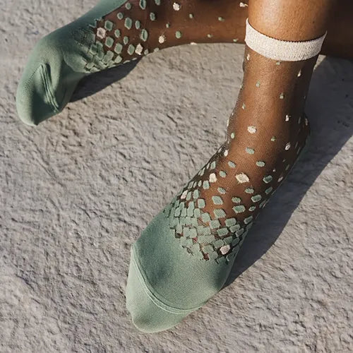Atelier St Eustache Socks - Nakameguro - Champagne