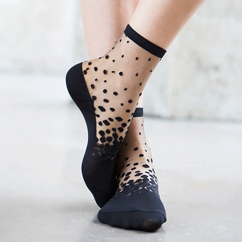 Atelier St Eustache Socks - Nakameguro - Black