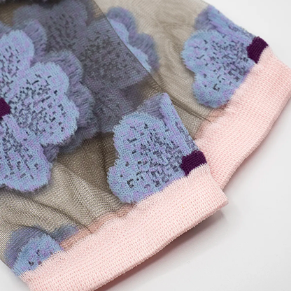 Atelier St Eustache Socks - Murano - Mauve