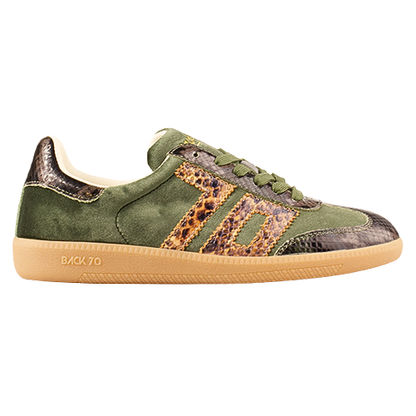 Back 70 Retro Trainer - Cloud - Forest Snake
