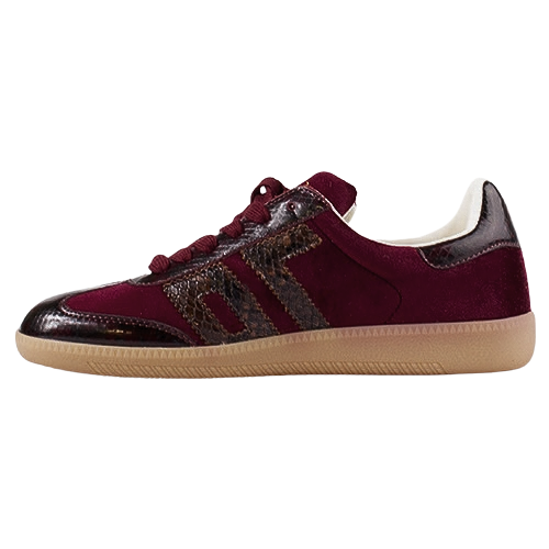 Back 70 Retro Trainer - Cloud - Wine Snake