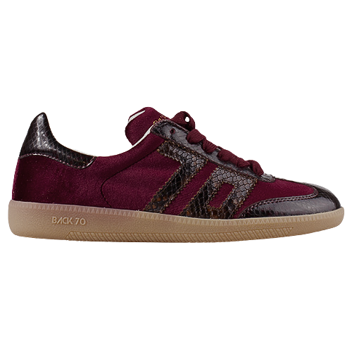 Back 70 Retro Trainer - Cloud - Wine Snake