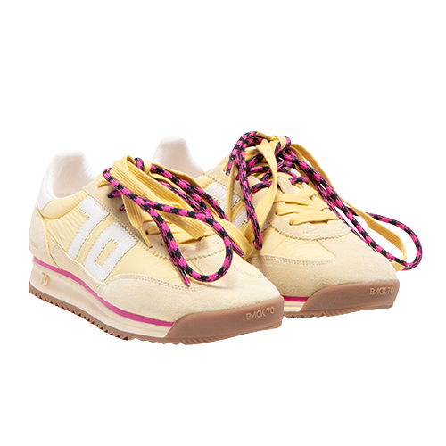 Back 70 Ladies Trainers - Jogger - Yellow