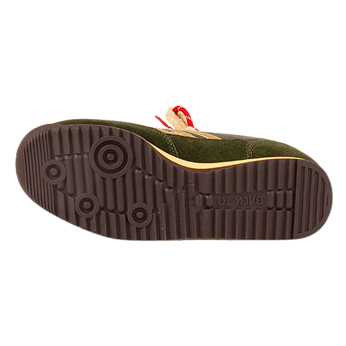 Back70 Ladies Jogger Retro Trainer - Forest