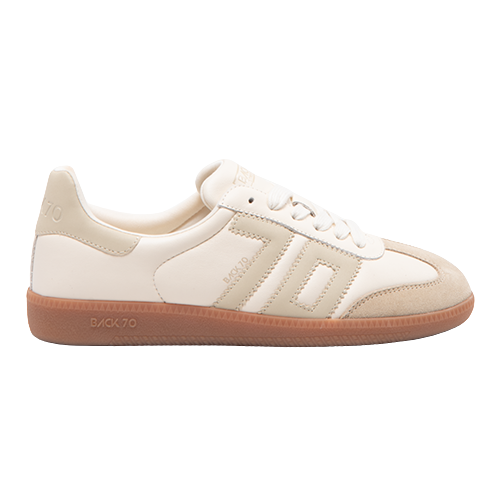 Back70 Ladies Retro Trainer - Cloud - Beige